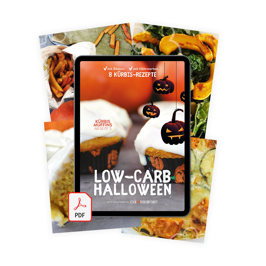 Low-Carb Halloween (Ebook, 8 Rezepte, 21 Seiten)