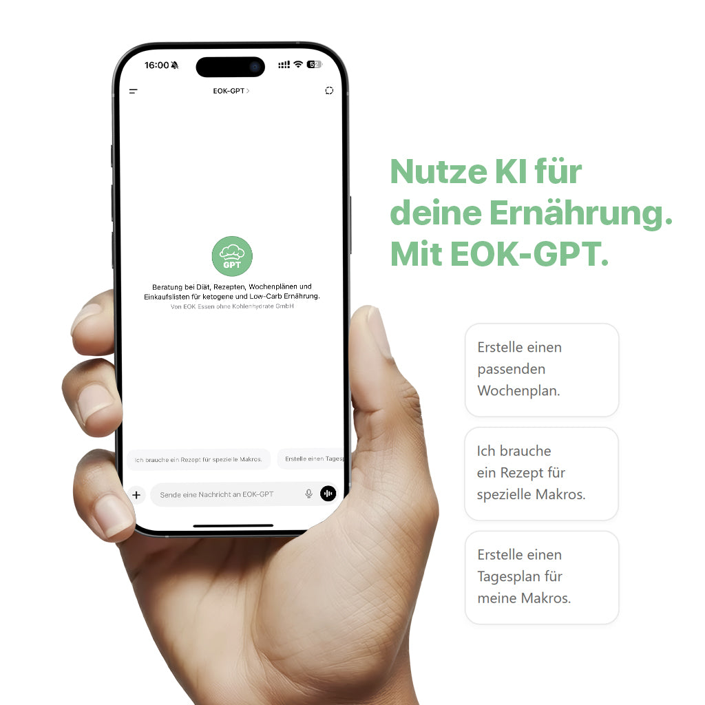 EOK Club (mit Kursen, Low-Carb & Keto, Community, Ernährungsplänen, KI und App)