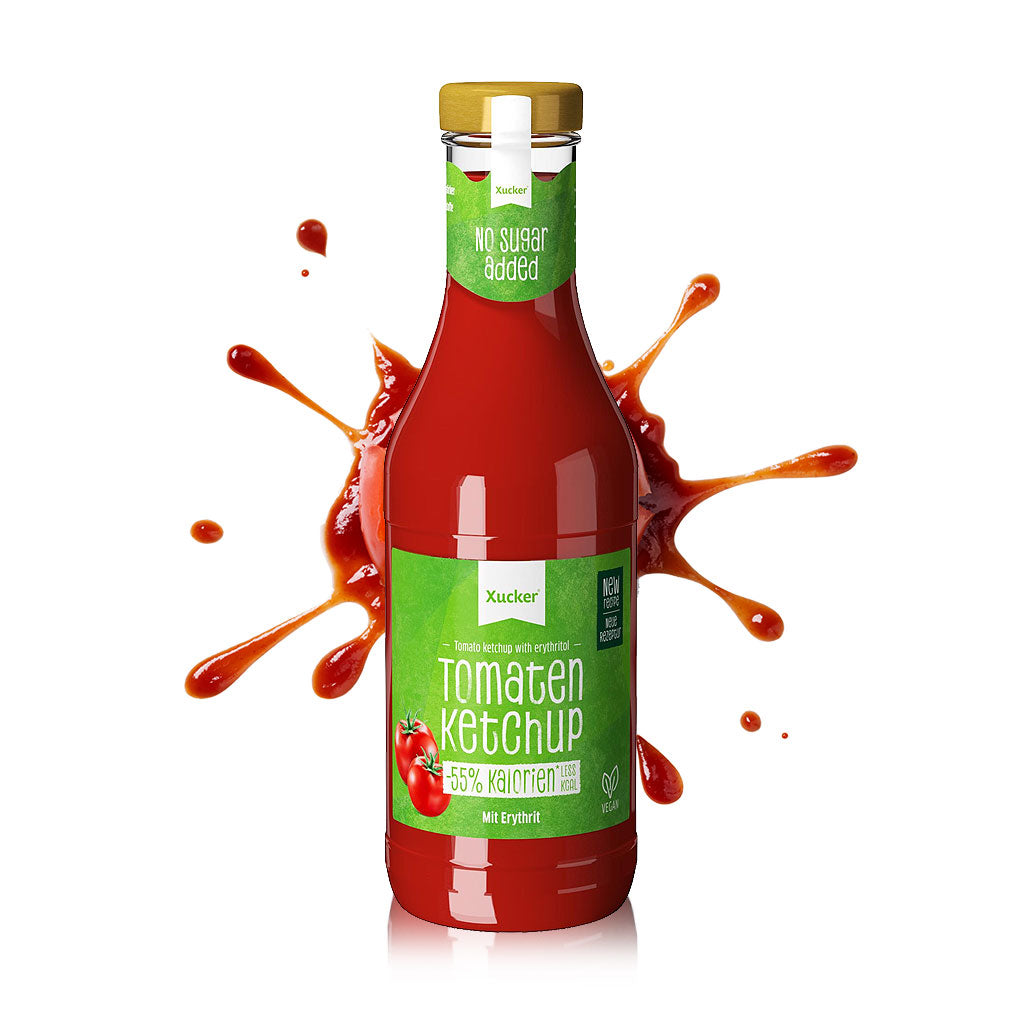 Tomatenketchup mit Erythrit (neue Rezeptur)