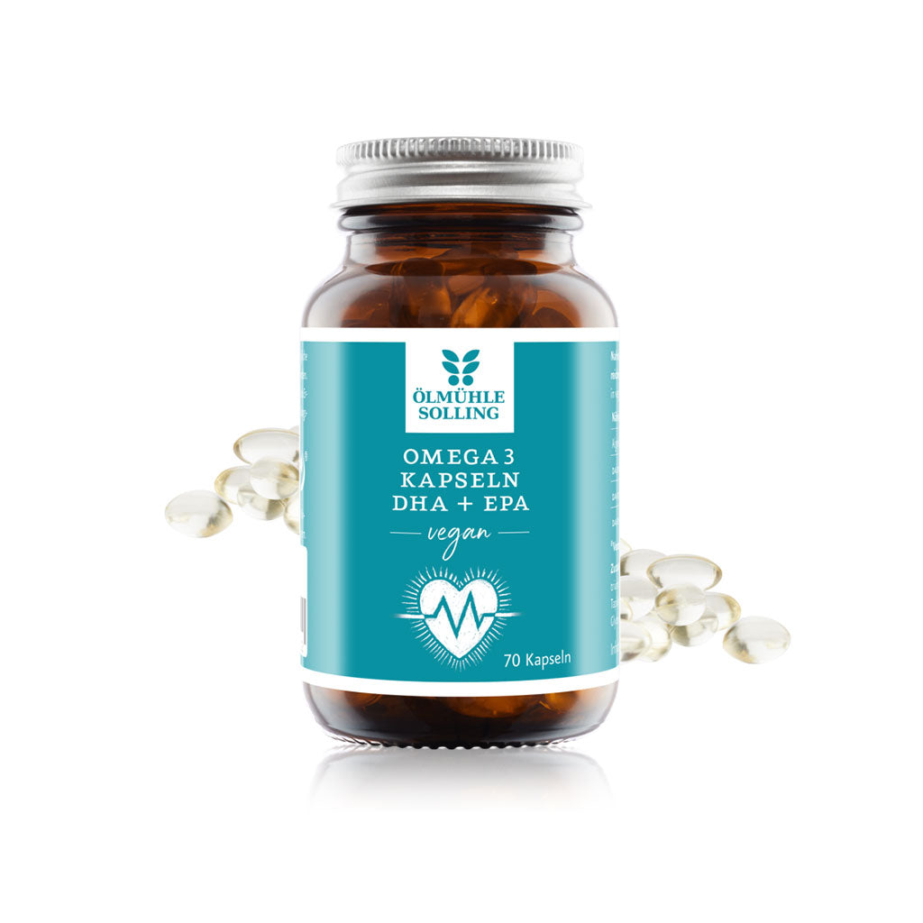 Omega 3 Kapseln vegan aus Algenöl (70 Kapseln)