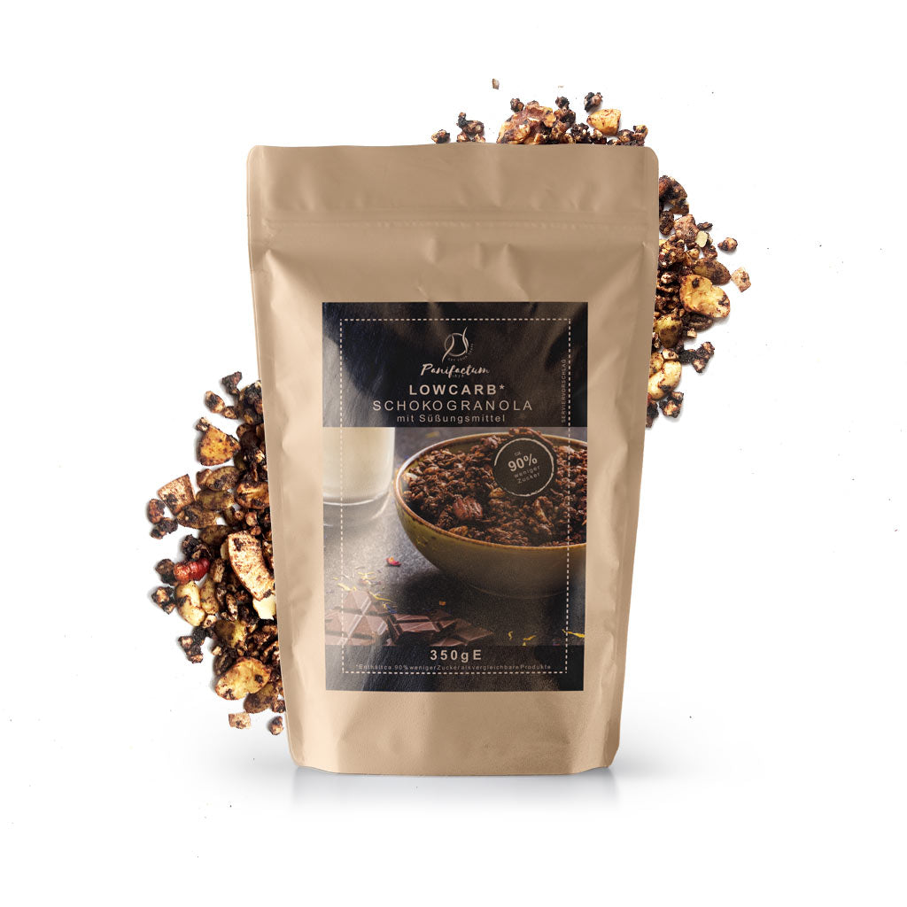 Low-Carb Schoko-Granola (Schoko-Müsli)