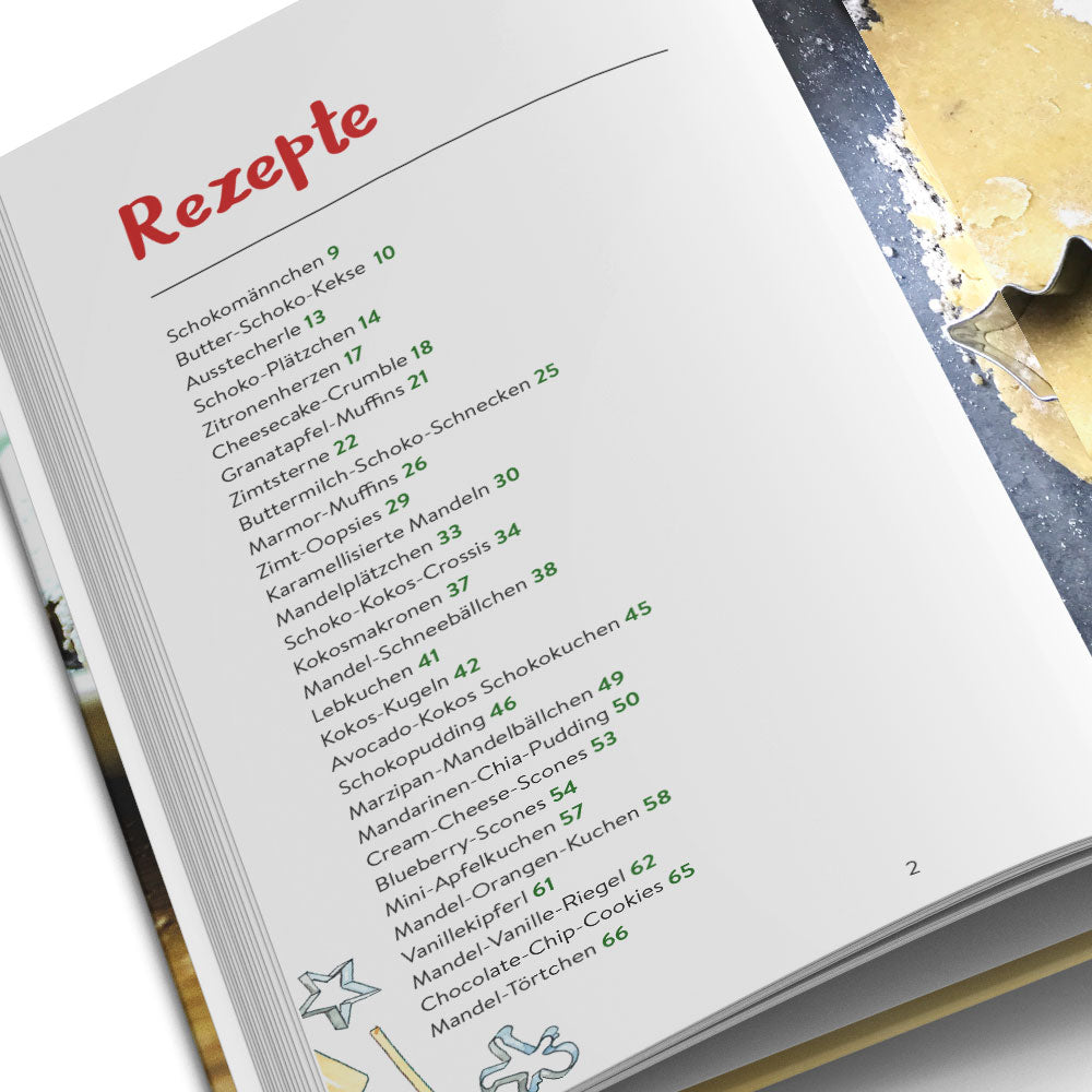 Low-Carb Weihnachtsbäckerei – 30 weihnachtliche Backrezepte