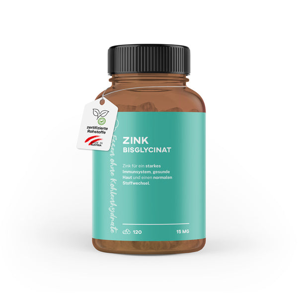 Zink Bisglycinat (im Braunglas)