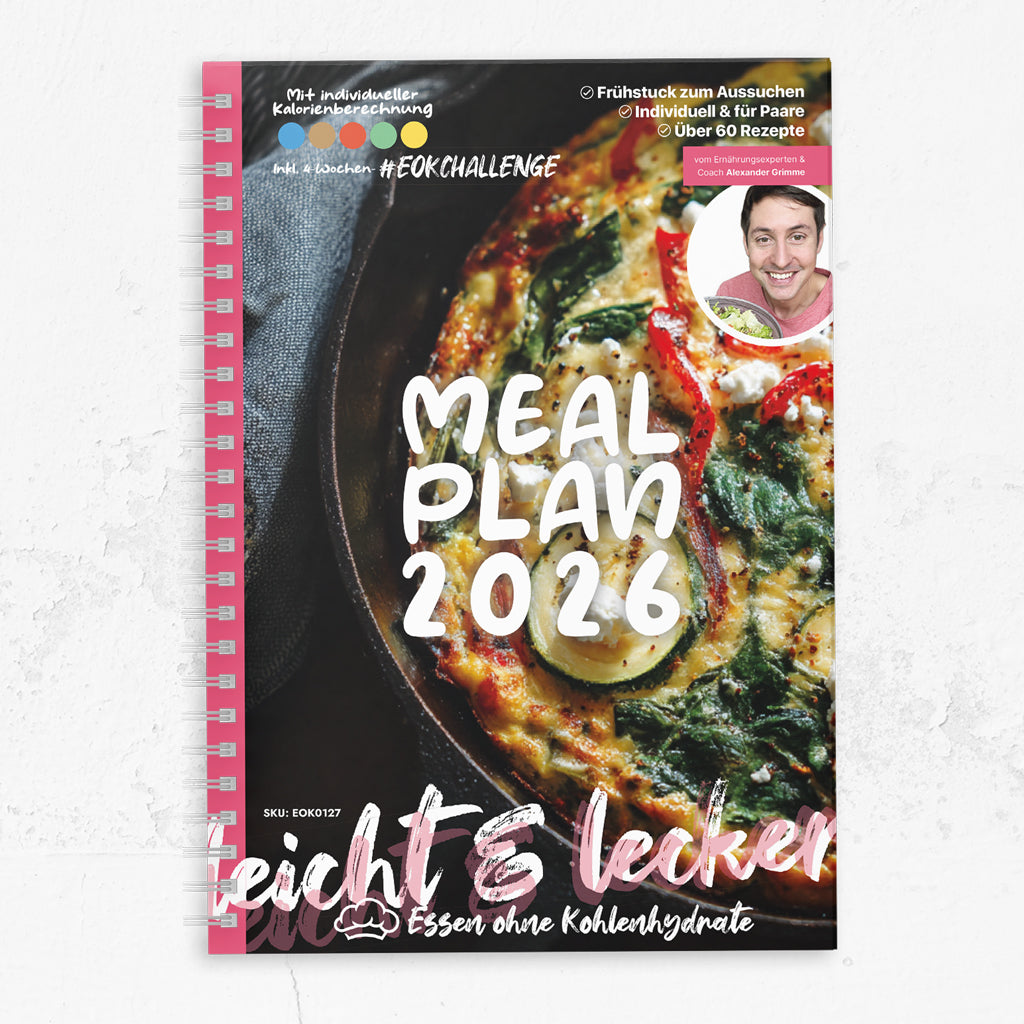 4-Wochen-Ernährungsplan zum Abnehmen 2026 (Low-Carb) + Challenge