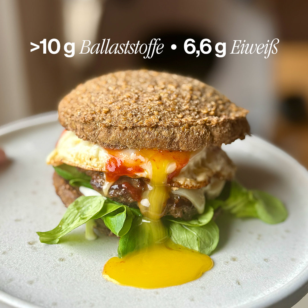 Lower Carb Protein Burger Buns
