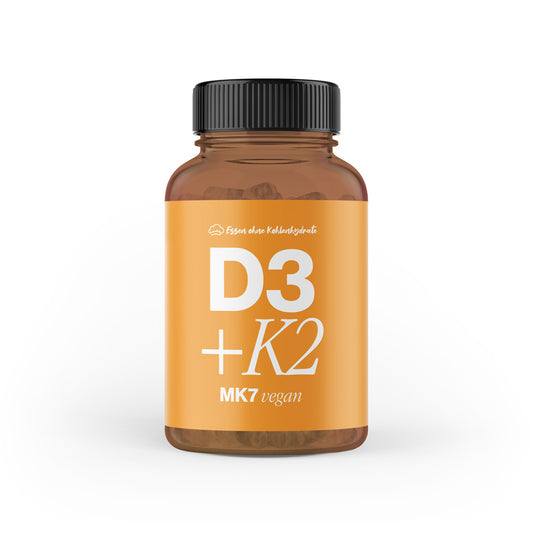 Vitamin D3+K2 Depot (MK7 all-trans) vegan (im Braunglas)