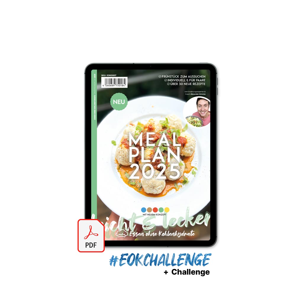 4-Wochen Abnehm-Challenge mit Low-Carb Ernährungsplan 2025