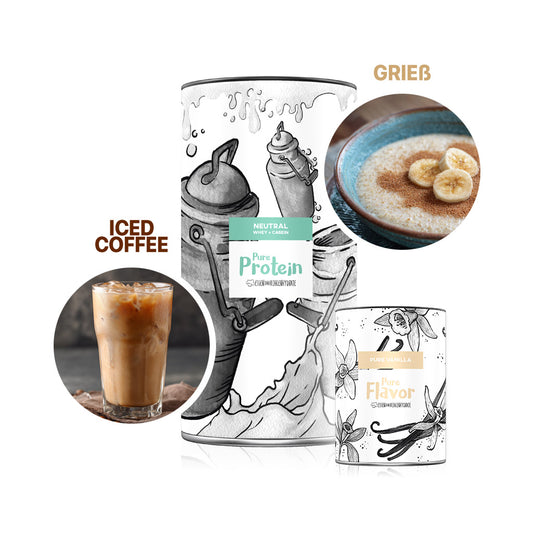 Bundle für Protein Iced Coffee / Protein Grieß