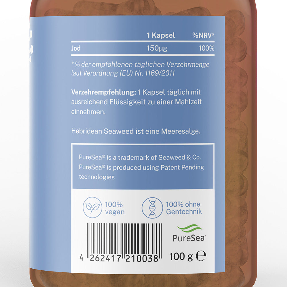 Bio-Jod PureSea® (im Braunglas)
