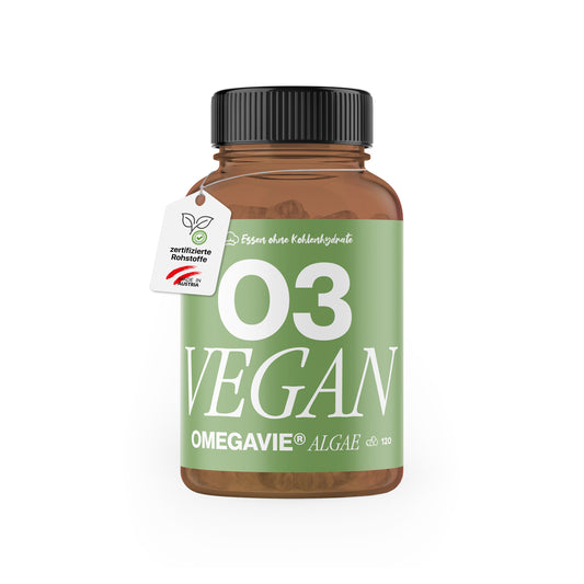 Omega-3 Algenöl vegan (im Braunglas)
