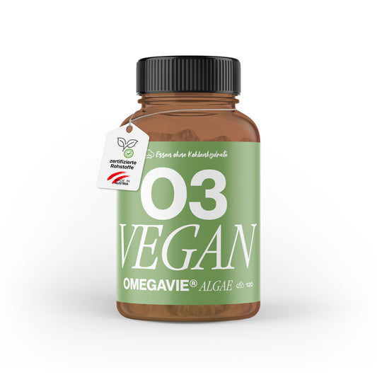 Omega-3 Algenöl vegan (im Braunglas)