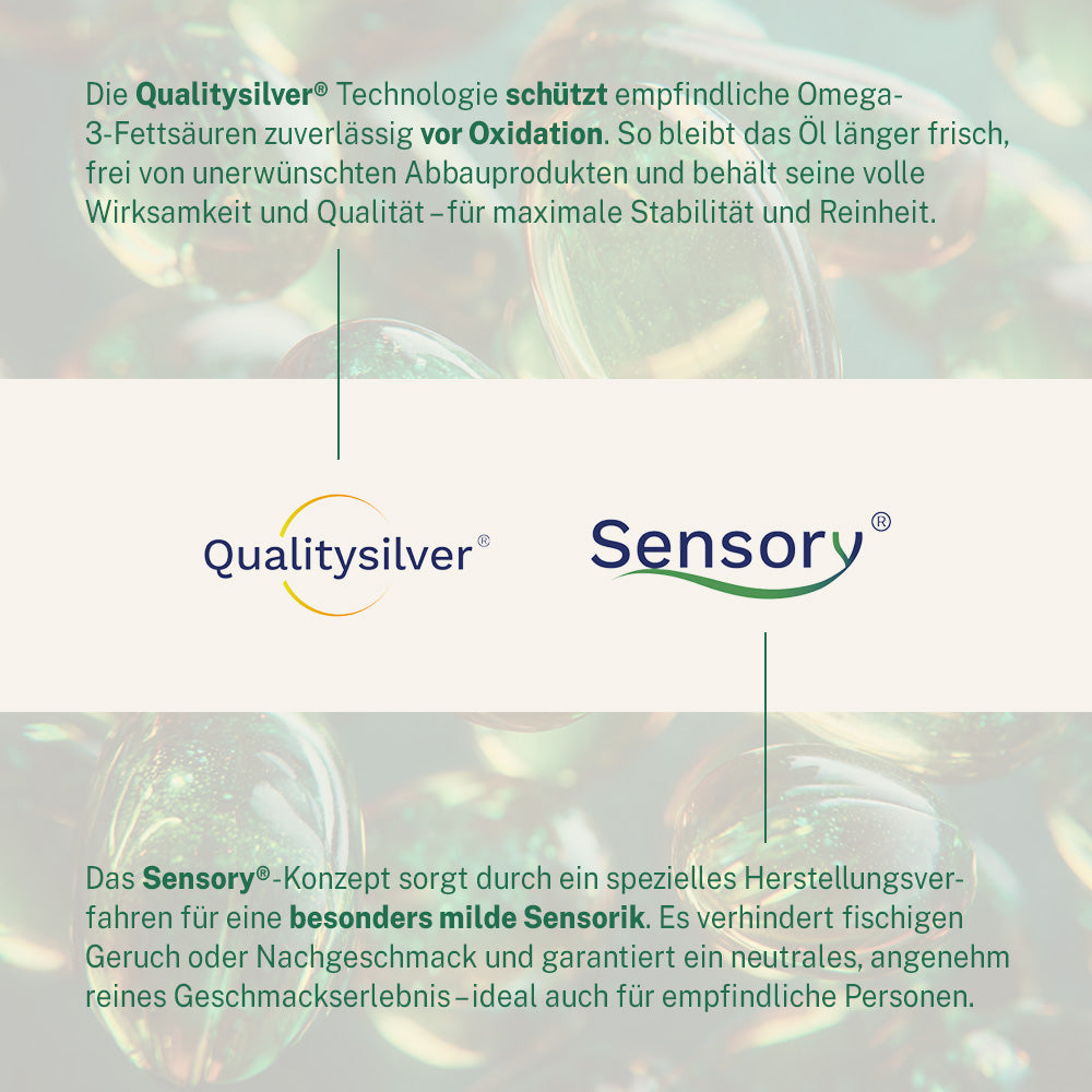 Omega-3 Algenöl vegan (im Braunglas)