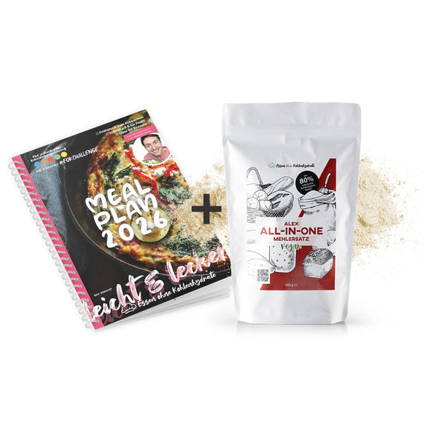 Ernährungsplan + Mehlersatz