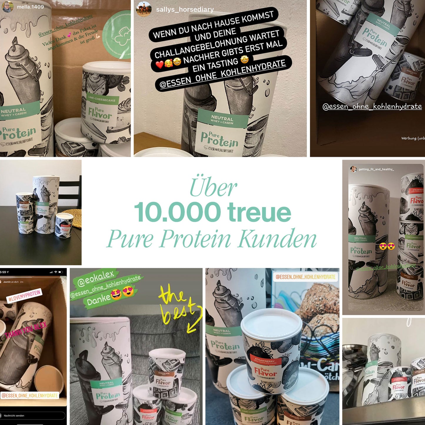 Pure Protein (neutral) - Proteinpulver ohne Süßstoffe & Aromen