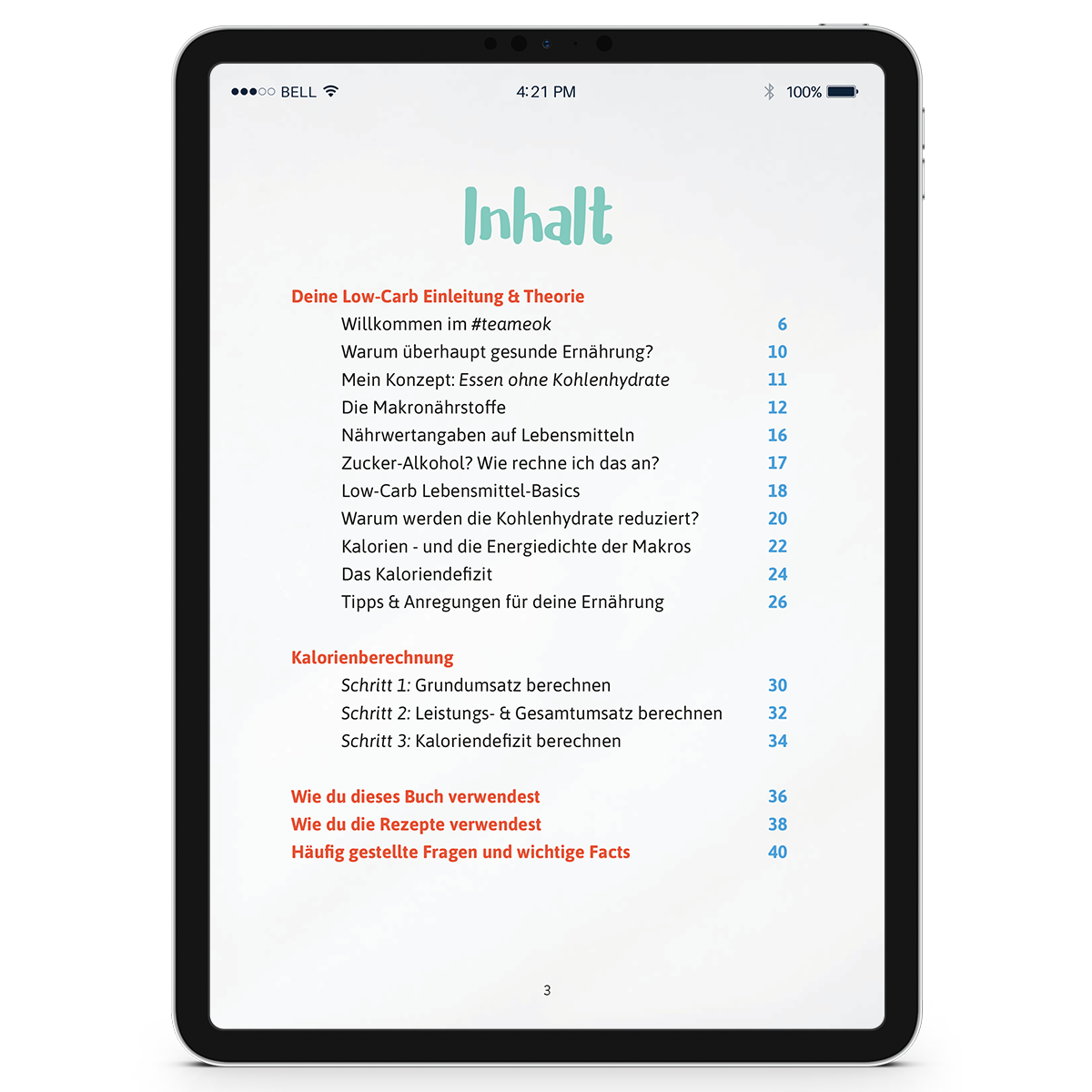 Abnehmen mit Low-Carb (Konzeptbuch mit Ernährungsplan als Ebook)