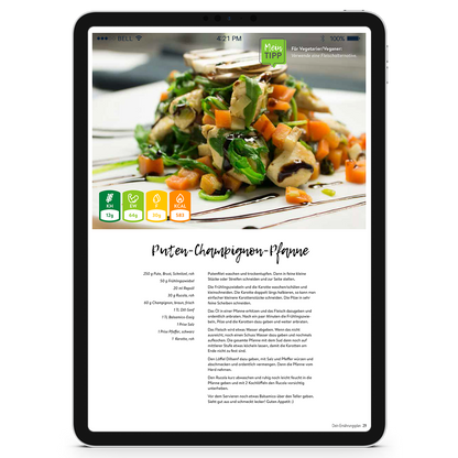 Low-Carb 4-Wochen Ernährungsplan (als Ebook)