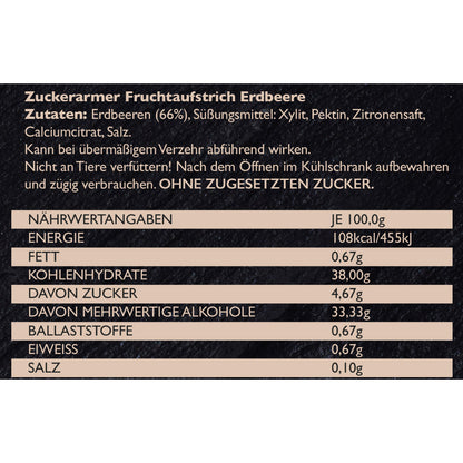Low-Carb Fruchtaufstrich (66% Fruchtanteil)