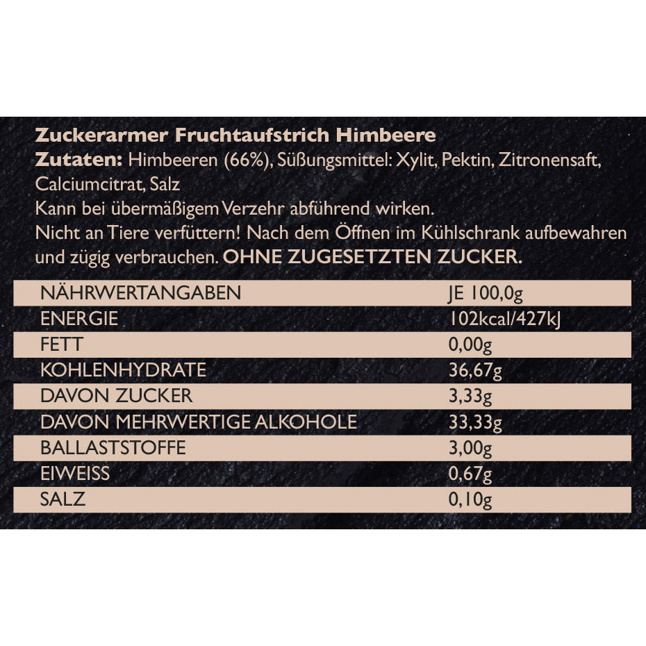 Low-Carb Fruchtaufstrich (66% Fruchtanteil)