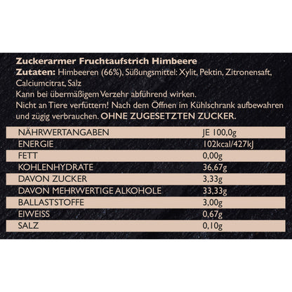 Low-Carb Fruchtaufstrich (66% Fruchtanteil)